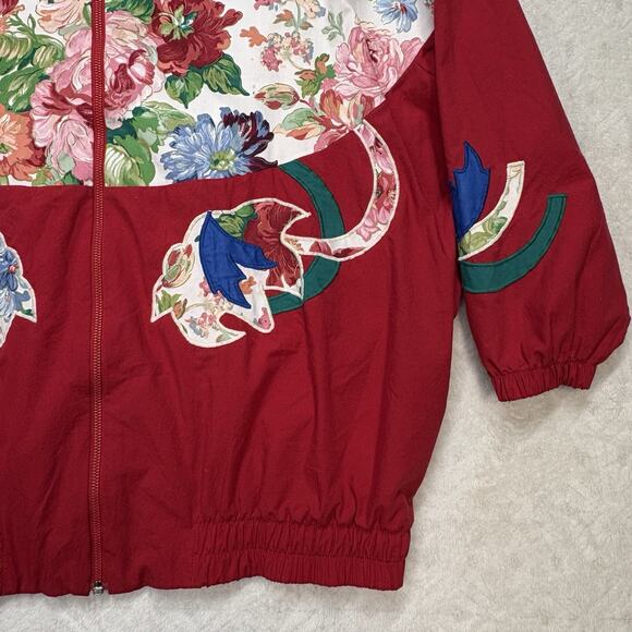 Vintage 80s 90s Southern Stitches & More Track Jacket Saved By Bell Sz XL USA - Picture 3 of 11